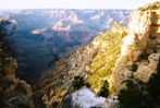 The west side of the South Kaibab trail (Charlie's route down)