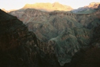 Sunrise from the South Kaibab trail near Ooh Aah Point