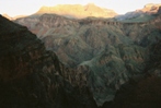 Sunrise from the South Kaibab trail near Ooh Aah Point