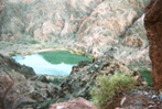 The first view of the Colorado River and the Black Bridge