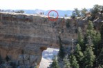 One day this arch will widen and the whole overlook will become part of the canyon.