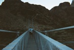 Charlie on the Silver Bridge.