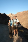 Sunrise on the Bright Angel trail.