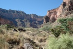 Viewed from Indian Gardens, the South Rim looks a long way away.