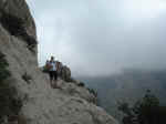 Janice on the Guadalupe Peak trail