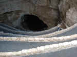 The entrance to Carlsbad Caverns