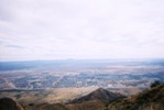 Looking East from North Mount Franklin towards the Guadalupe Mountains