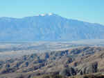 Looking East from Keys View, towards the mountains above Palm Springs