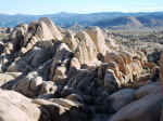 Franctured rocks near White Tank Arch