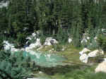 Lake at Bumpass Hell