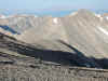 Looking West from the summit of Mount Lincoln to Mount Democrat, Charlie's next destination