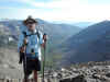 Charlie on the summit of Mount Democrat (14,148')