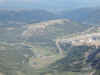 Looking North-West from the summit of Mount Democrat to the Climax Mine and Mill