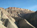 The trail runs along the top of some very steep ridges on the East side of Mount Garfield