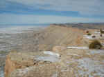 Looking North-West along the Bookcliffs