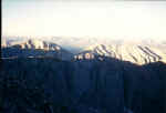 Trail Crest at 13,777', looking West over the Sierras.