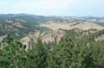 Looking East towards the Badlands, from the top of the lookout tower