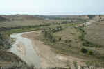 The Little Missouri "Little Muddy" River at Theodore Roosevelt National Park