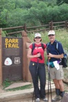 Finally back at the trailhead, now it's time to jump in the hot tub!