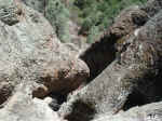 Looking down Condor Gulch