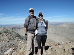 On the summit of Quandary Peak, 14,265'