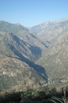 Kings Canyon from high above the south fork of tke Kings River