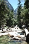 Woods Creek on the trail to Mist Falls