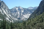 Paradise Valley from the Mist Falls trail