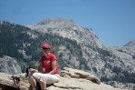 Lunch on the Heather Lake trail