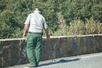 We met a Park Ranger arguing with a rattlesnake (the Ranger won)