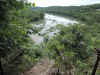 The Shenandoah River below John Brown's Fort at Harpers Ferry