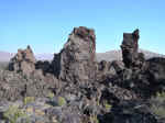 On North Crater trail