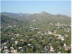 The view from the mountain above Nuala's house