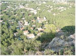 The view from the mountain above Nuala's house