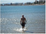 At the beach in Benicasim