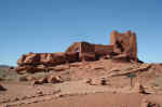 Wukoki Pueblo at Wupatki National Monument.