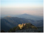 Telescope Peak's shadow on Panamint Valley to the west