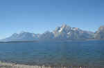 The Tetons from Jackson Lake.