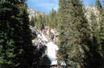 Hidden Falls in Cascade Canyon.