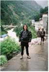 The "Friendship Bridge" linking Tibet and Nepal