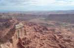 From Anticline Overlook, looking South-West along the Colorado River and Meander Canyon