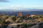 First view of Lathrop Canyon and Airport Tower