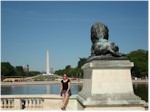 The Washingon monument from the Capitol