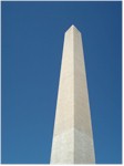 The Washington monument