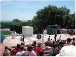 The tomb of the unknown soldier at Arlington National Cemetery