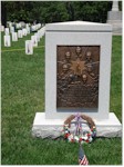 The Challenger memorial at Arlington National Cemetery