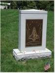 The Columbia memorial at Arlington National Cemetery