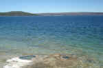 These two springs at West Thumb geyser basin are actually in the lake.