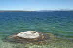 "Fishing Cone" at West Thumb geyser basin.