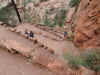 "Walters Wiggles" the switchbacks up to Scout Lookout